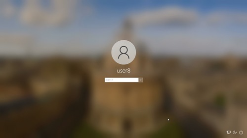 パスワード入力画面